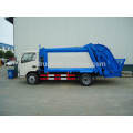 Dongfeng 3 ton compactor camión de basura, 4x2 camión de basura para la venta en Pakistán